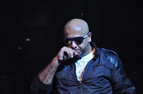 Vishal Dadlani performing at Seduction 2012 for New Year Eve at Hotel Sahara Star in Mumbai