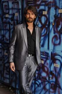 Neil Nitin Mukesh on the sets of Bigg Boss Season 5