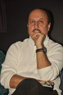 Book launch of Anupam Kher titled, 'The Best Thing About You Is You' at Le Sutra in Bandra, Mumbai