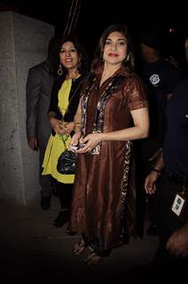 Alka Yagnik during the launch of Mangiamo restaurant in Bandra