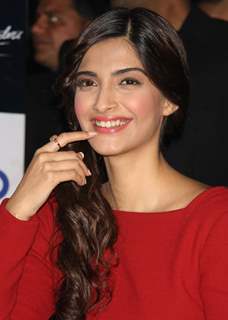 Sonam Kapoor at &quot;Blu O&quot; to promote her film &quot;Players&quot;, in New Delhi