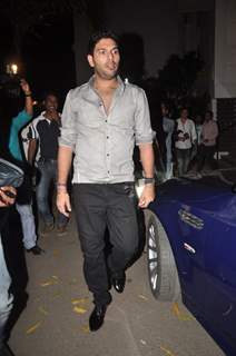 Cricketer Yuvraj Singh at Diya Diamond Concert in St Andrews, Bandra, Mumbai. .