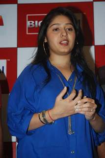 Sunidhi Chauhan during the music launch of