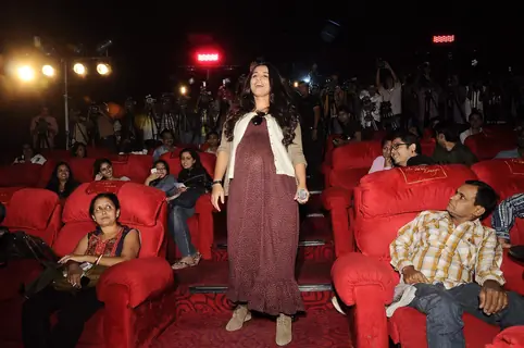 Vidya Balan promotes 'Kahaani' at PVR in Mumbai