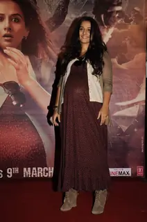 Vidya Balan promotes 'Kahaani' at PVR in Mumbai