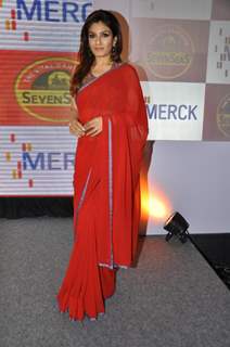 Raveena Tondon during the new Brand Ambassador and Launch of ‘Seven Seas Oil’ at Taj Hotel