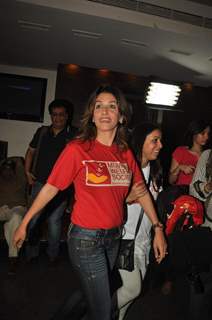 Perizaad Zorabian Irani at Mijwan Welfare Society press conference