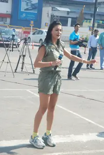 Shilpa Saklani Agnihotri at Survivor promotional event in Inorbit Mall, Mumabi