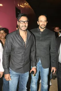 Ajay Devgn and Rohit Shetty at Police event Umang-2012