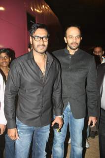 Ajay Devgn and Rohit Shetty at Police event Umang-2012
