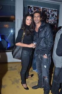 Arjun Rampal with wife grace Dabboo Ratnani Calendar launch