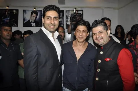 Abhishek Bachchan with Shah Rukh Khan grace Dabboo Ratnani Calendar launch