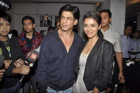 Shah Rukh with Asin Thottumkal grace Dabboo Ratnani Calendar launch