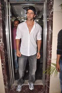 Hrithik Roshan celebrates his 38th Birthday with media in Mumbai