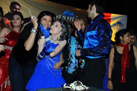 Sushmita Sen at Sandip Soparkar show 'Ageless Dance' at Sheesha Lounge in Andheri, Mumbai