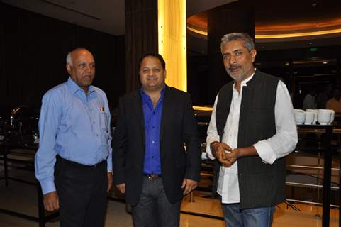 Prakash Jha during the release of Kailash Kher's new album &quot;Kailasha Rangeele&quot; in Mumbai