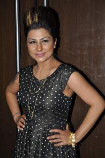 Hard Kaur during the release of Kailash Kher's new album &quot;Kailasha Rangeele&quot; in Mumbai