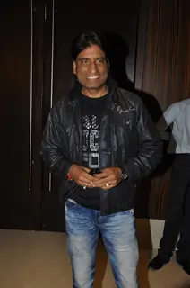 Raju Shrivastav during the release of Kailash Kher's new album &quot;Kailasha Rangeele&quot; in Mumbai