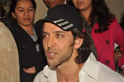 Hrithik Roshan celebrates his 38th Birthday with media in Mumbai