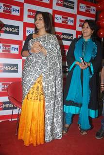 Vidya Balan launches Big FM new jingle in Andheri, Mumbai