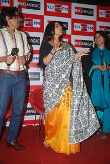 Vidya Balan launches Big FM new jingle in Andheri, Mumbai