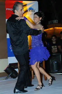Aditya and Renuka performs at Sandip Soparkar show 'Ageless Dance' at Sheesha Lounge in Andheri