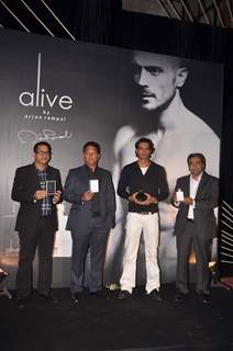 Arjun Rampal 'Alive Perfume' launch at Aurus in Mumbai