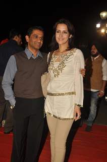 Tulip Joshi attending &quot;Lohri Di Raat&quot; festival in Mumbai