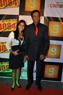 Kay Kay Menon with wife Nivedita at Premiere of film &quot;Chaalis Chauraasi&quot; in Cinemax, Mumbai