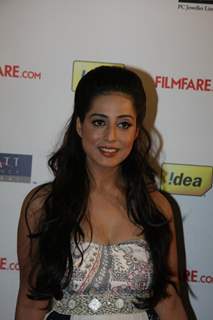 Mahie Gill at 57th Filmfare Awards 2011 Nominations Party at Hotel Hyatt Regency in Mumbai