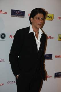 Shah Rukh Khan at 57th Filmfare Awards 2011 Nominations Party at Hotel Hyatt Regency in Mumbai