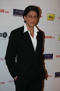 Shah Rukh Khan at 57th Filmfare Awards 2011 Nominations Party at Hotel Hyatt Regency in Mumbai