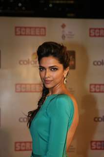 Deepika Padukone grace 18th Annual Colors Screen Awards at MMRDA Grounds in Mumbai