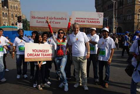 Aditya Raj Kapoor at Standard Chartered Mumbai Marathon 2012 in Mumbai