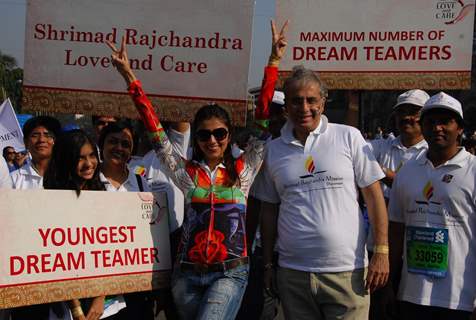 Aditya Raj Kapoor at Standard Chartered Mumbai Marathon 2012 in Mumbai