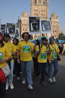 Raj Zutshi at Standard Chartered Mumbai Marathon 2012 in Mumbai