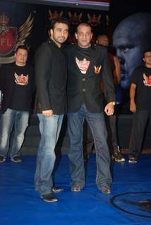 Sanjay Dutt and Raj Kundra launch Super Fight League at Novotel