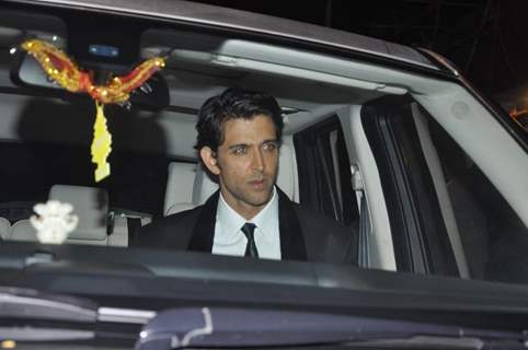 Hrithik Roshan at Parmeshwar Godrej's party for Hollywood talk show host Oprah Winfrey in Mumbai