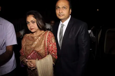 Tina and Anil Ambani at Parmeshwar Godrej's party for Hollywood talk show host Oprah Winfrey in Mumb