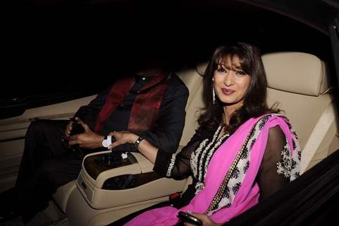 Bollywood artists at Parmeshwar Godrej's party for Hollywood talk show host Oprah Winfrey in Mumbai