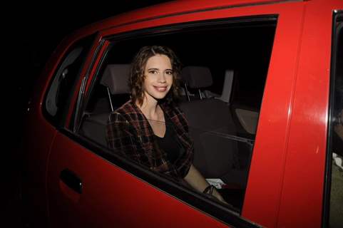 Kalki Koechlin at Parmeshwar Godrej's party for Hollywood talk show host Oprah Winfrey in Mumbai