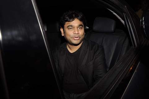 A.R. Rahman at Parmeshwar Godrej's party for Hollywood talk show host Oprah Winfrey in Mumbai