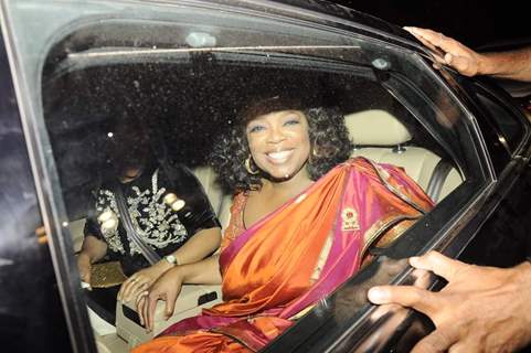 Parmeshwar Godrej's party for Hollywood talk show host Oprah Winfrey in Mumbai