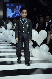 Kid walks for Rocky S at India Kids Fashion Week day 1 in Mumbai