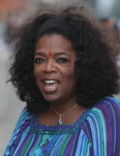 Oprah Winfrey shoots for her upcoming series 'Oprah's next Chapter' in Mumbai