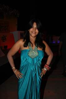 Ekta Kapoor launches TV serial 'Kya Huaa Tera Vaada' on Sony TV at Hotel JW Marriott Terrace