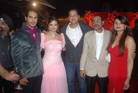 Rahul and Dimpy Ganguly Mahajan grace Deepshikha and Kaishav Arora sangeet ceremony in Mumbai