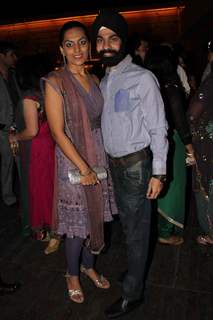 Ad Singh at Deepshikha Nagpal and Kaishav Arora sangeet ceremony in Mumbai