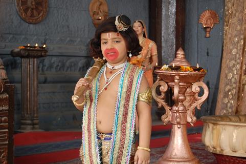 Raj Bhanushali as Bal Hanuman in Jai Jai Jai Bajrangbali