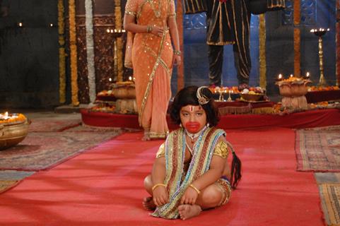 Raj Bhanushali as Bal Hanuman in Jai Jai Jai Bajrangbali